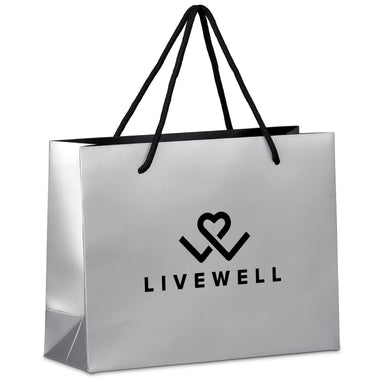 Majesty Mini Paper Gift Bag Silver / S