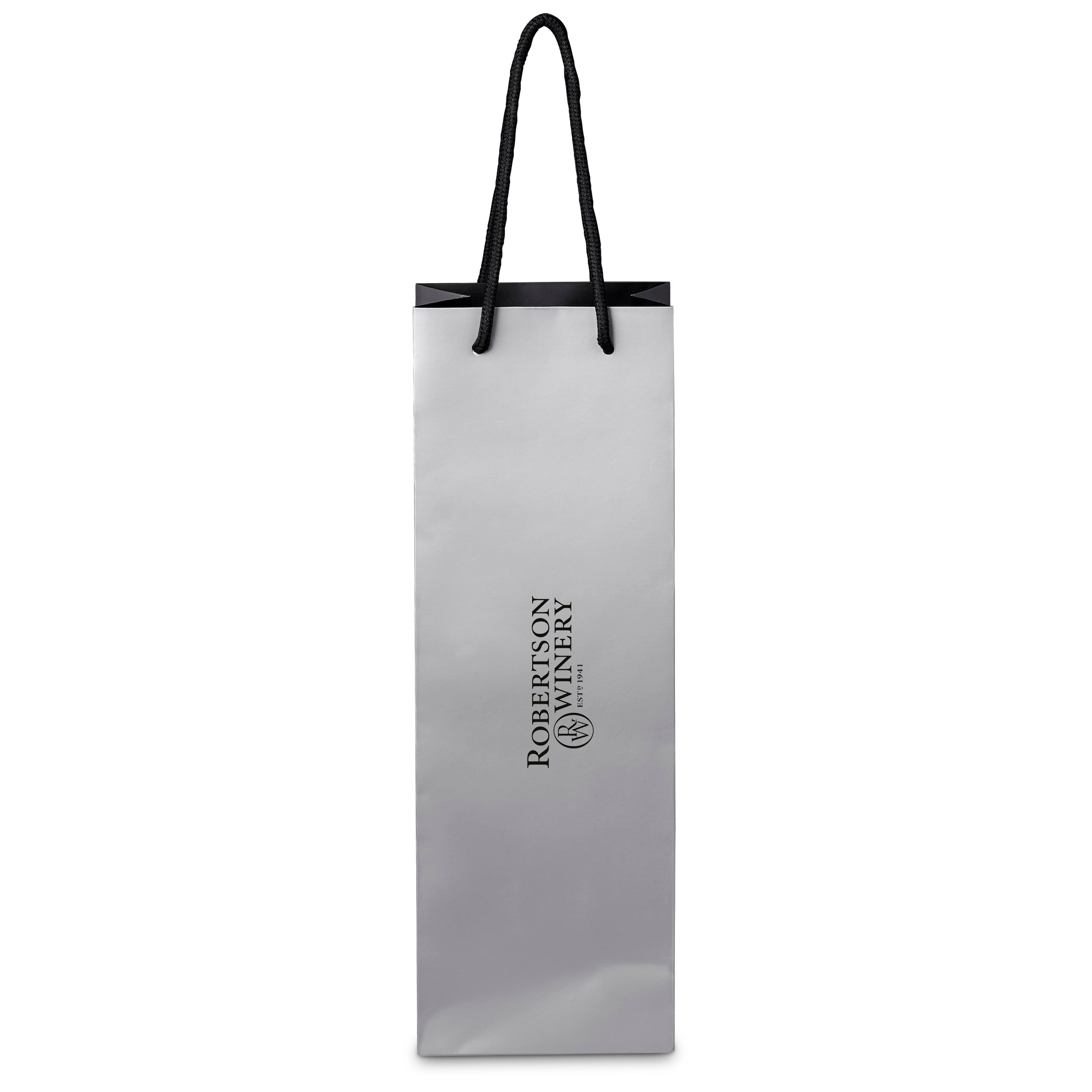 Majesty Wine Paper Gift Bag Silver / S