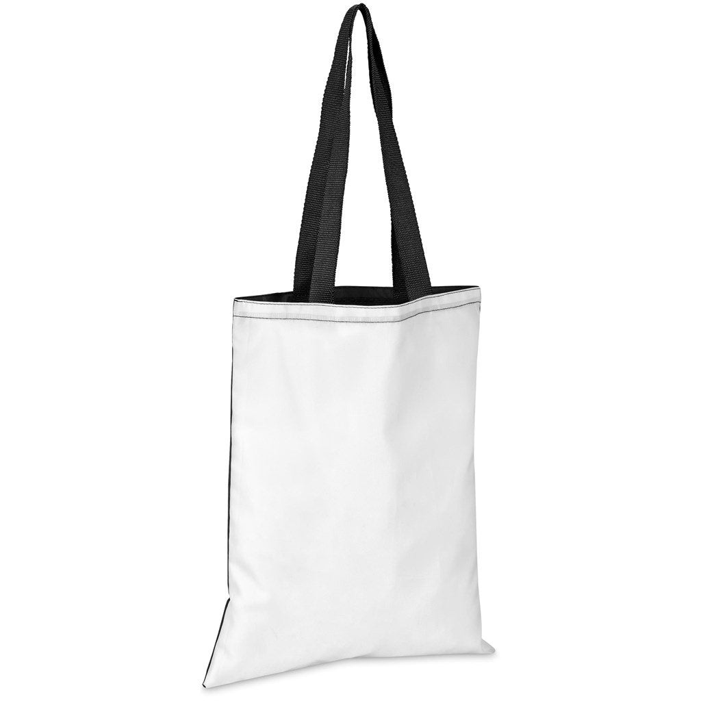 Custom Mall Shopper With Front Panel BLACK - and Tote Bags,Custom Bags