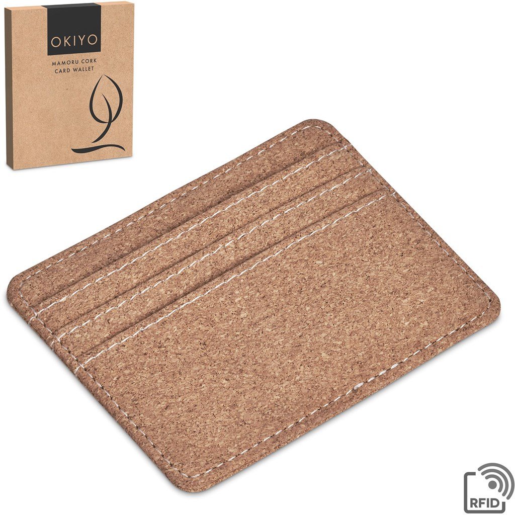 Mamoru Cork Card Wallet Natural / NT