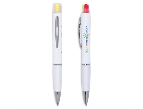 Manga Trilighter Ball Pen Solid White / SW