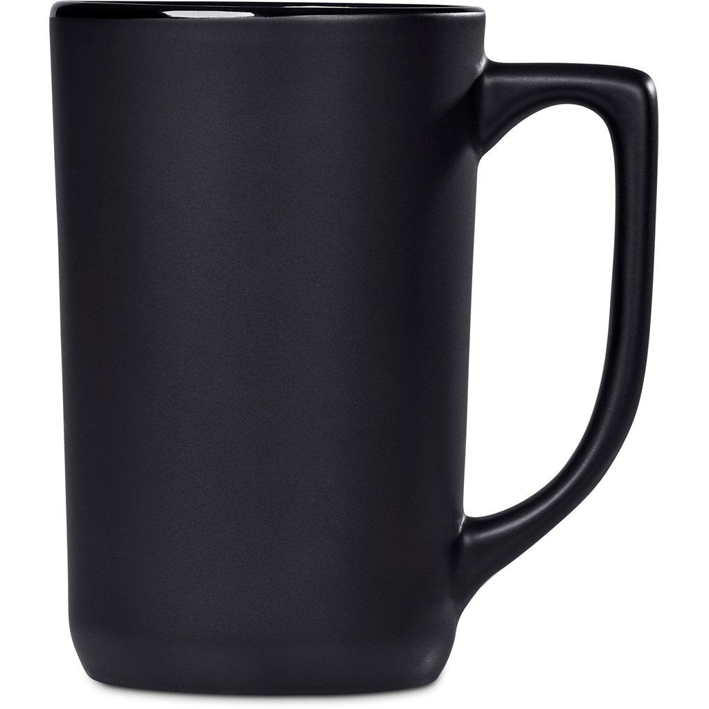 Marcella Ceramic Coffee Mug – 540ml BLACK - Mugs,Drinkware