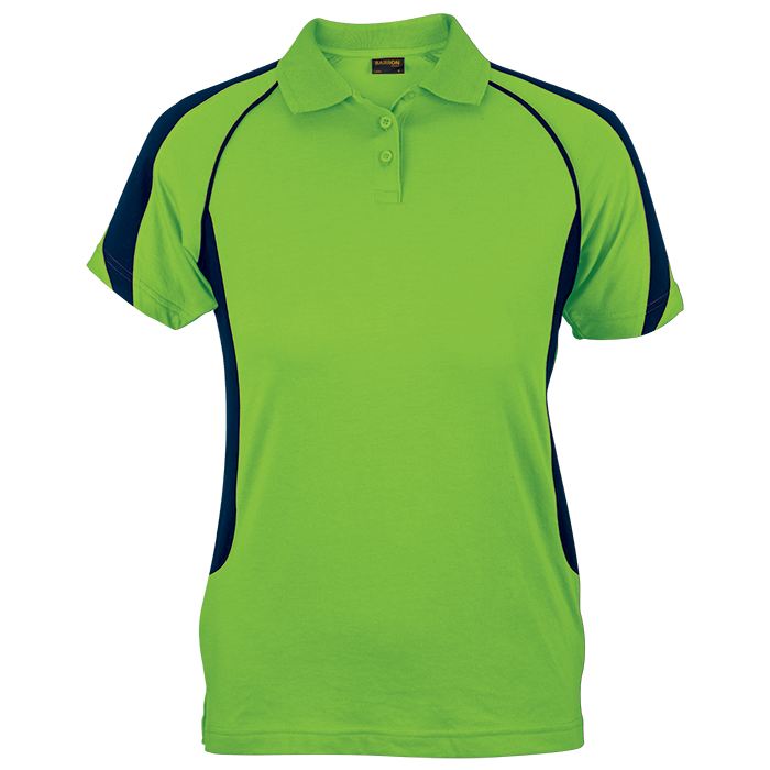 Maxima Golfer Ladies Lime/Navy / XS / Last Buy - Golf Shirts