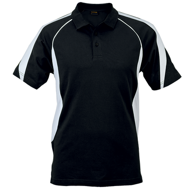 Maxima Golfer Mens Black/White / XL / Regular - Golf Shirts