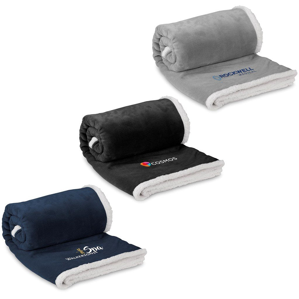 Mckinley Sherpa Fleece Blanket