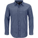 Men Long Sleeve Aston Shirt-L-Navy-N