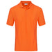 Mens Basic Pique Golf Shirt L / Orange / O