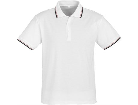 Mens Cambridge Golf Shirt - Black Red Only-