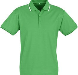 Mens Cambridge Golf Shirt - Black Red Only-
