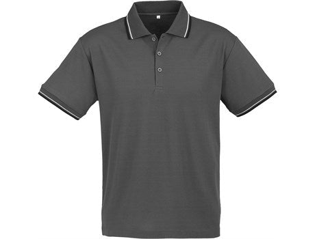 Mens Cambridge Golf Shirt - Black Red Only-