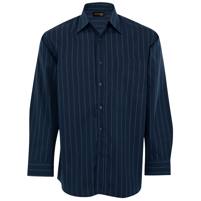 Mens Civic Lounge Long Sleeve - Shirts-Corporate