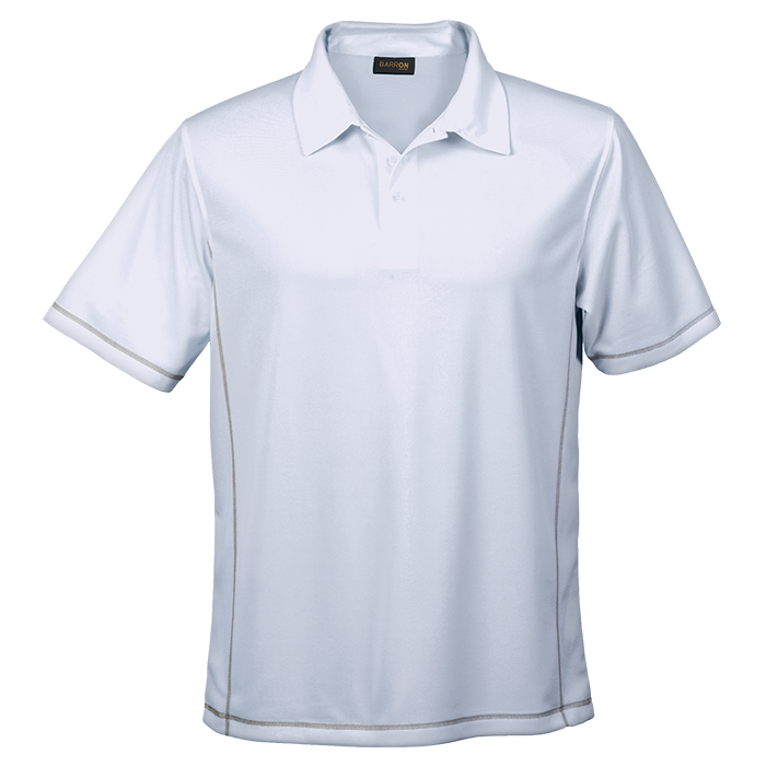Mens Contour Golfer White / SML / Last Buy - Golf Shirts