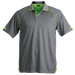 Mens Felton Golfer Grey/Lime / SML / Regular - Golf Shirts