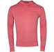 Mens Fitness Lightweight Hooded Sweater-L-Red-R