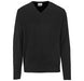 Mens Heavyweight Ecuador V-Neck Jersey-L-Black-BL
