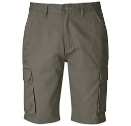 Mens Highlands Cargo Shorts-28-Khaki-KH