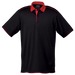 Mens Leisure Golfer Black/Red / MED / Last Buy - Golf Shirts
