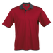 Mens Leisure Golfer Red/Charcoal / MED / Last Buy - Golf Shirts