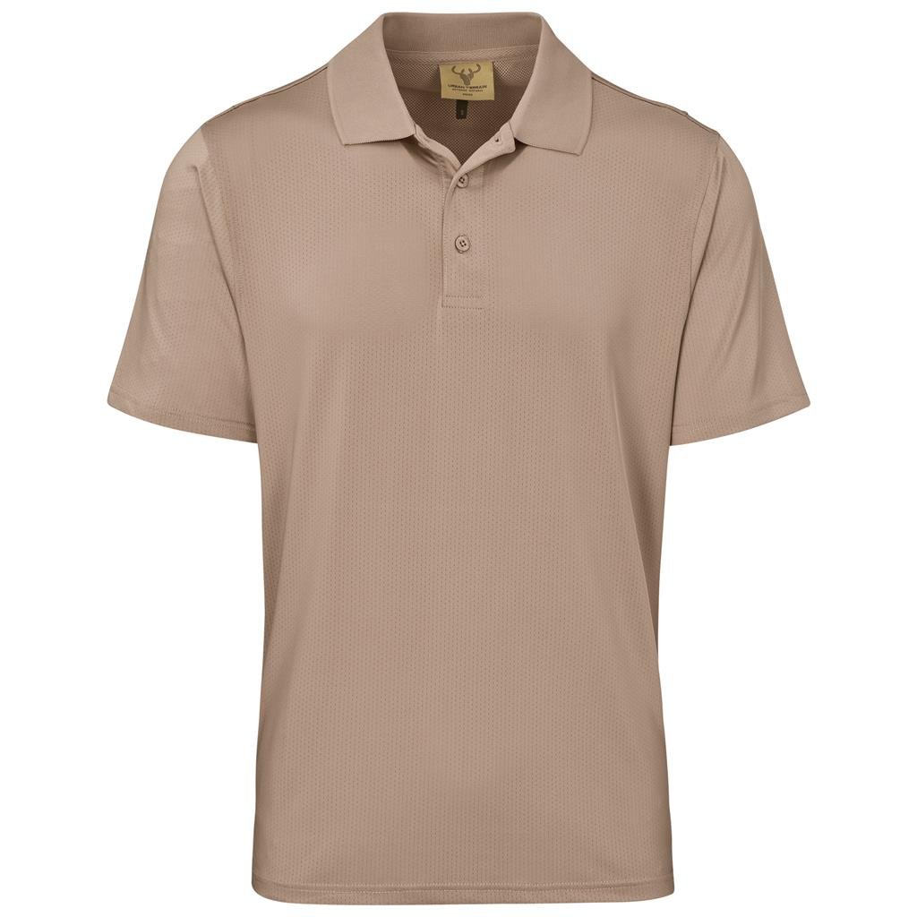 Mens Letaba Golf Shirt S / STONE - Shirts,New Clothing 2025,Golf Shirts