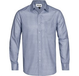 Mens Long Sleeve Birmingham Shirt - Navy Only-L-Navy-N