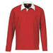 Mens Long Sleeve Brisbane Golf Shirt - Red S / R