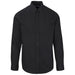 Mens Long Sleeve Cotton Twill Moderna Shirt S / BLACK - Lounge Shirts,New Clothing 2025