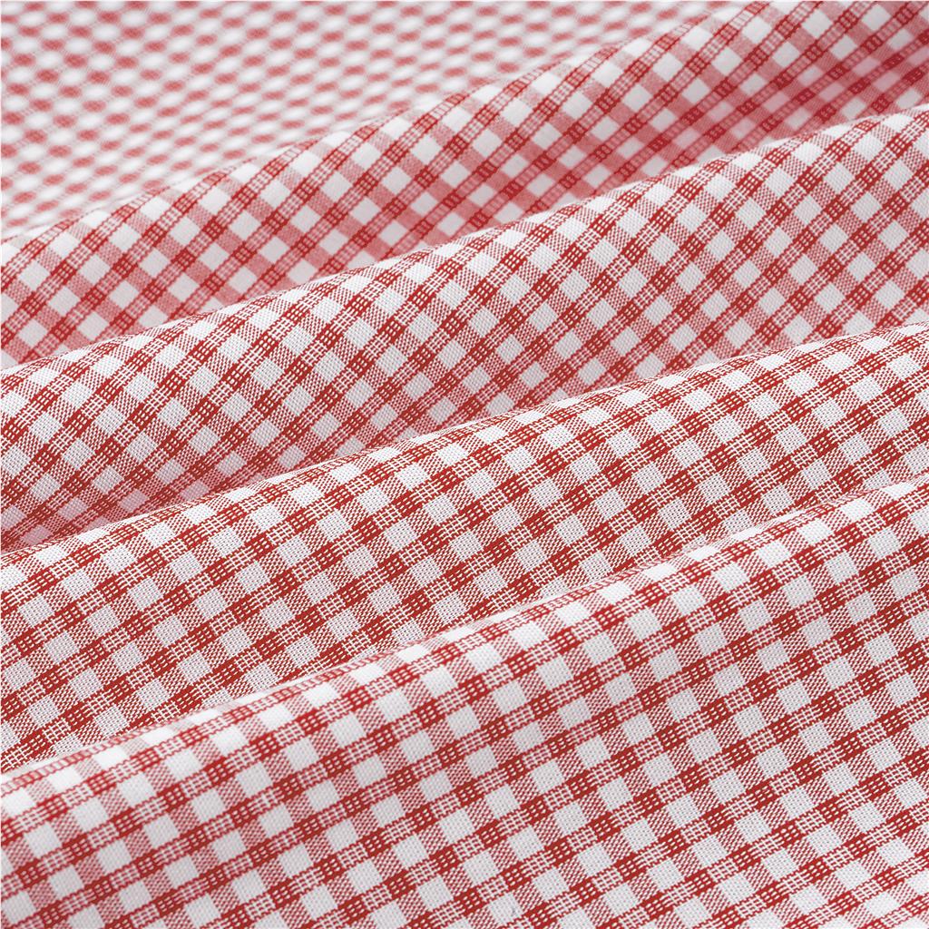 Mens Long Sleeve Edinburgh Shirt  - Red