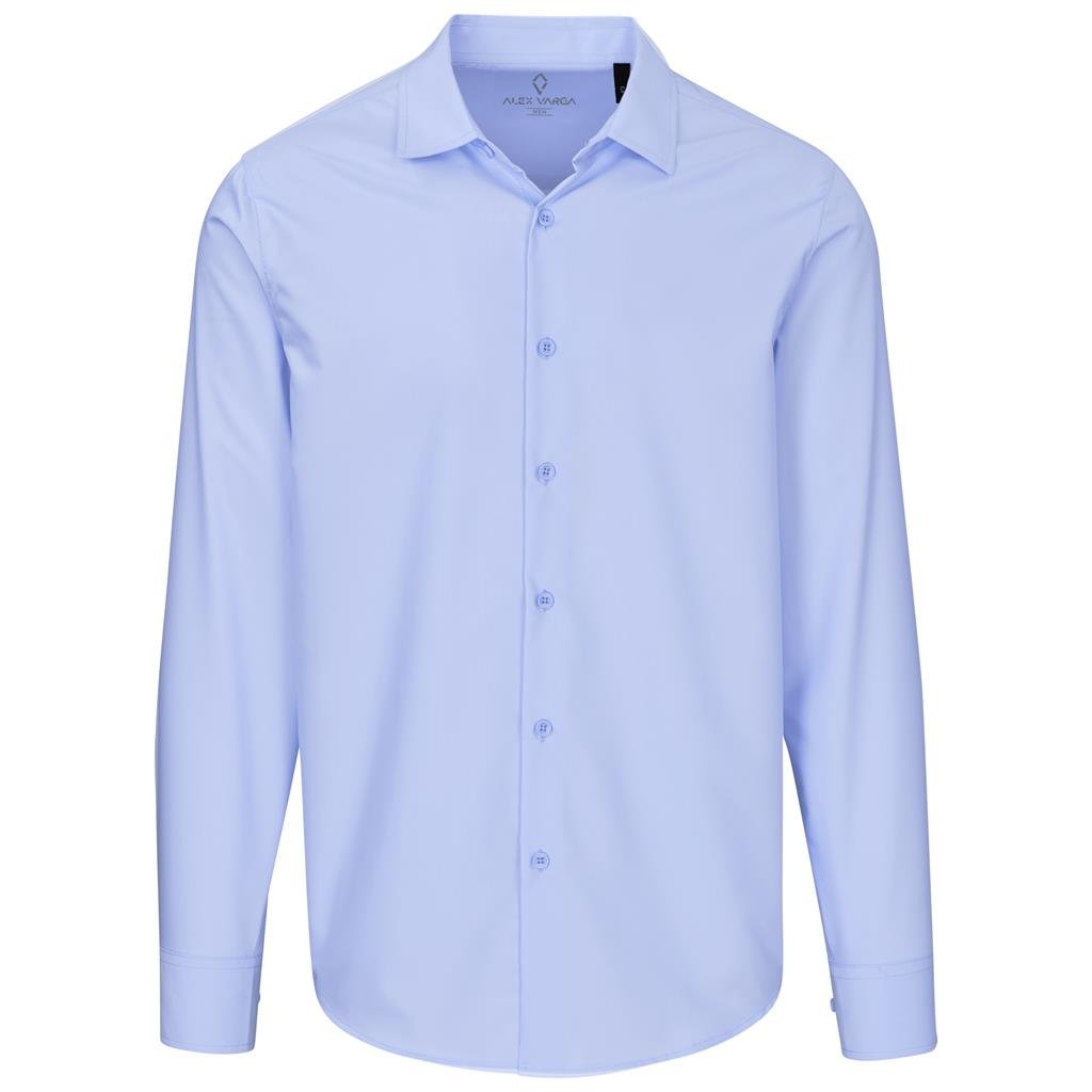 Mens Long Sleeve Hallstatt Shirt S / LIGHT BLUE - Lounge Shirts,New Clothing 2025