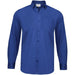 Mens Long Sleeve Viscount Shirt - Royal Blue