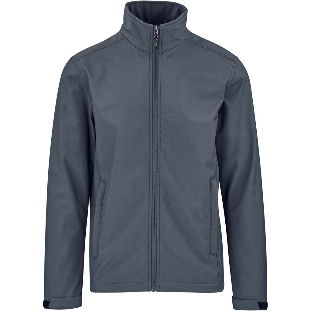 Mens Maxson Softshell Jacket - Black 2XL / Grey / GY - Coats & Jackets