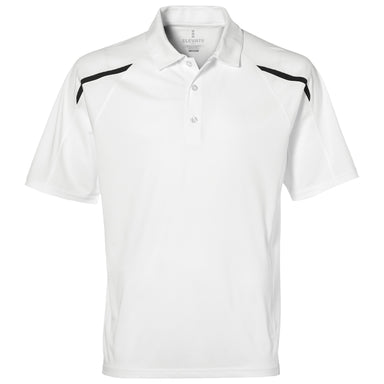Mens Nyos Golf Shirt - White Only-L-White-W