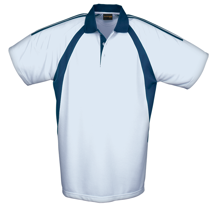 Mens Odyssey Golfer White/Navy / SML / Regular - Golf Shirts