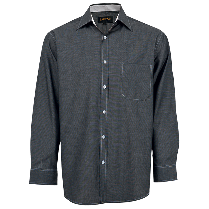 Mens Onyx Lounge Long Sleeve - Shirts-Corporate