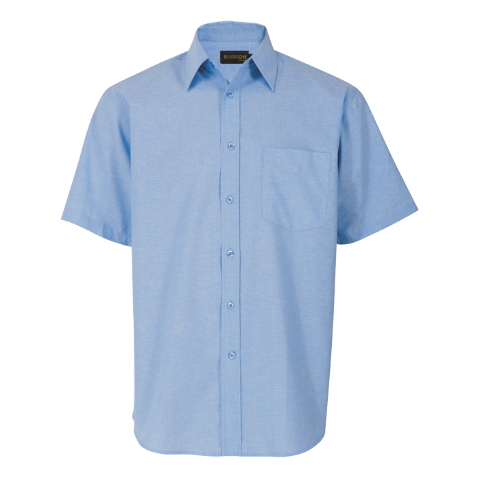 Mens Oxford Lounge Short Sleeve - Shirts-Corporate