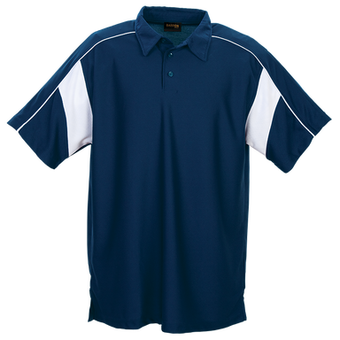 Mens Performance Golfer  Navy/White / SML / Last Buy 
