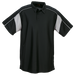 Mens Performance Golfer  Black/Silver / SML / Last 