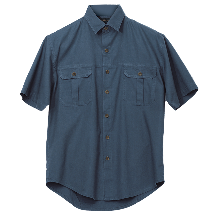 Mens Plain Bush Shirt - Shirts-Outdoor