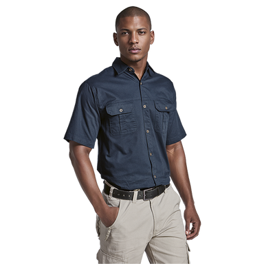 Mens Plain Bush Shirt - Shirts-Outdoor