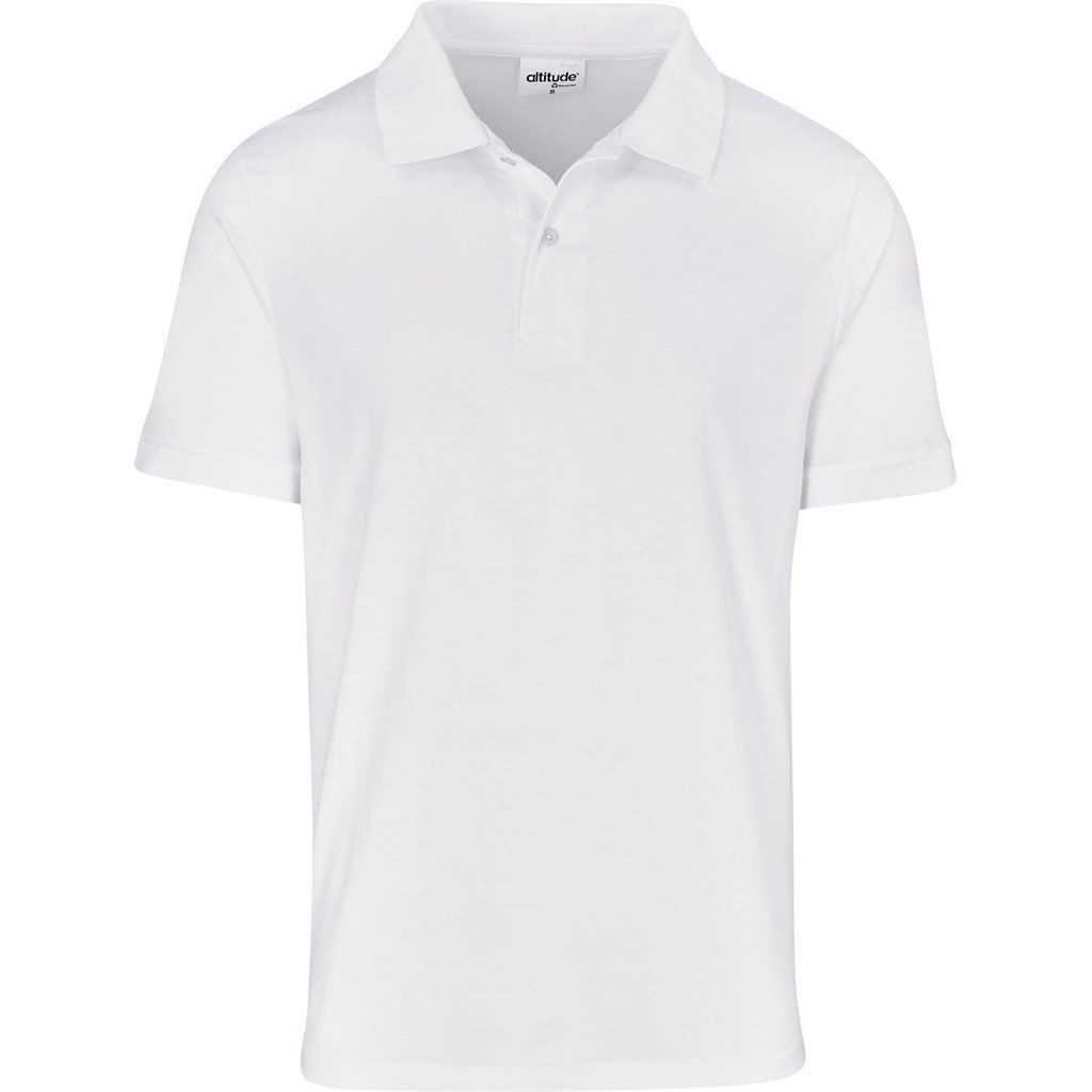 Mens Recycled Promo Golf Shirt S / WHITE - Shirts