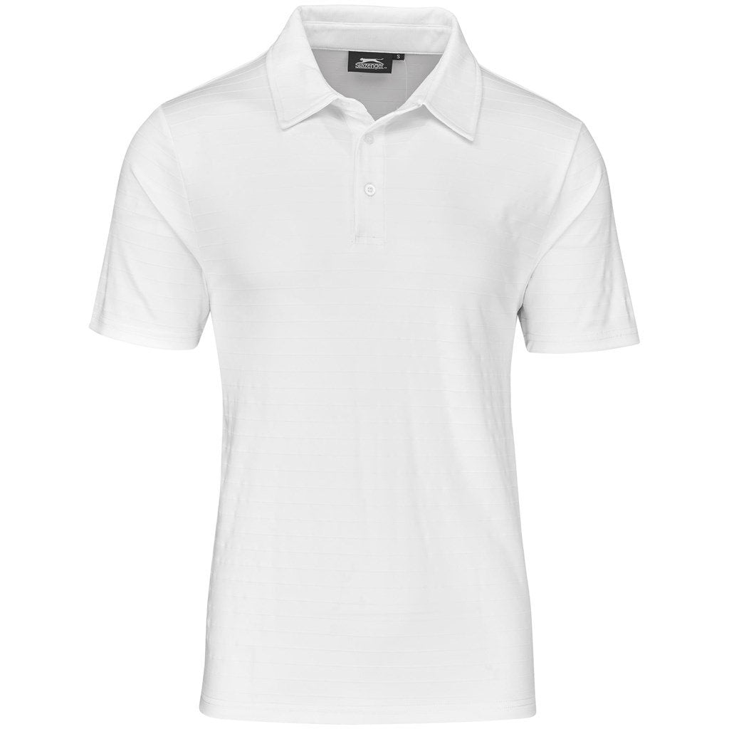 Mens Riviera Golf Shirt M / White / W