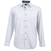 Mens Saga Lounge Long Sleeve White / SML / Regular - Shirts-Corporate