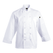 Mens Savonna Long Sleeve Chef Jacket White / XS / Regular - Jackets