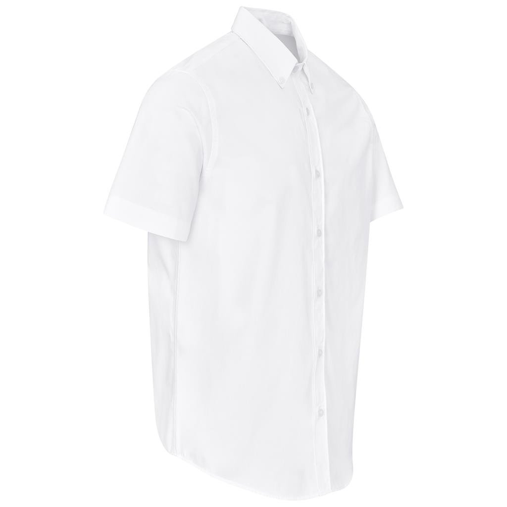 Mens Short Sleeve Cotton Twill Moderna Shirt - Lounge Shirts,New Clothing 2025
