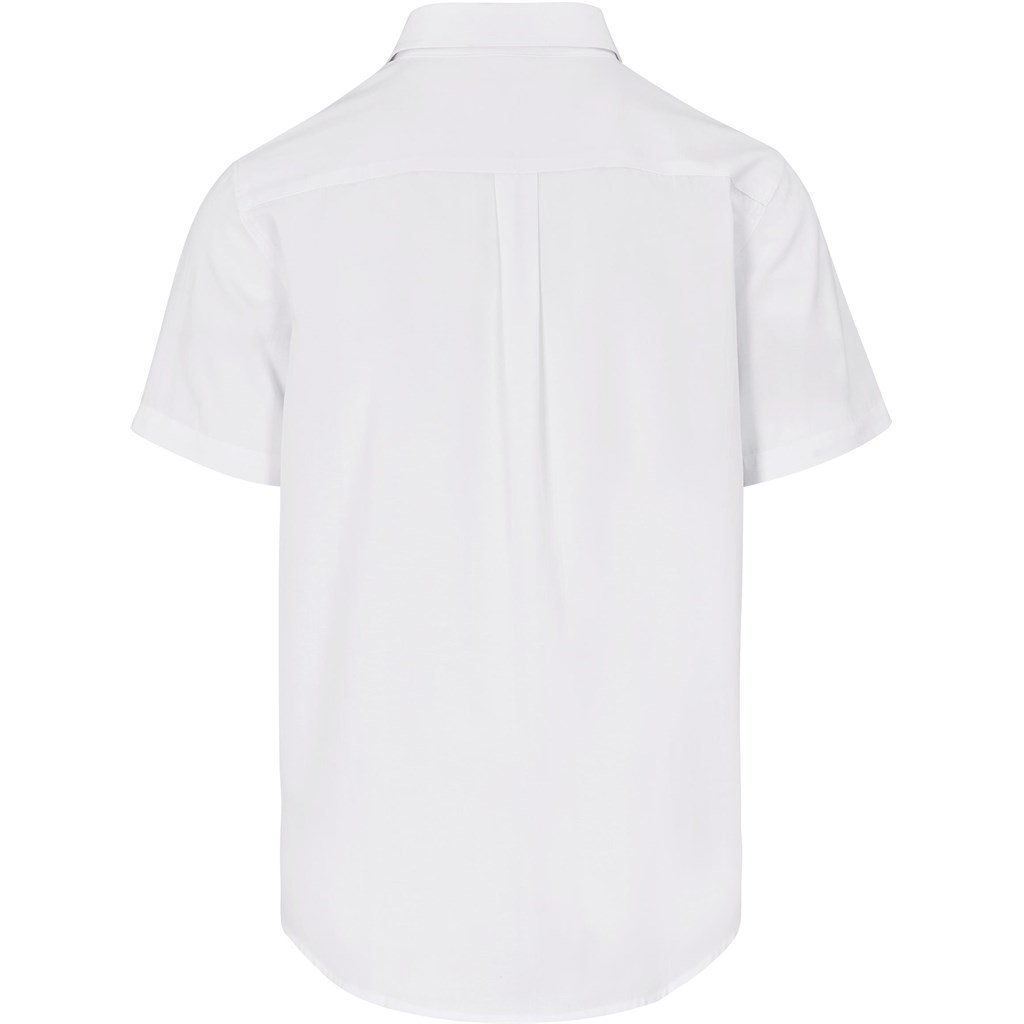Mens Short Sleeve Oxford Shirt - Lounge Shirts