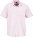 Mens Short Sleeve Washington Shirt - Pink L / PI