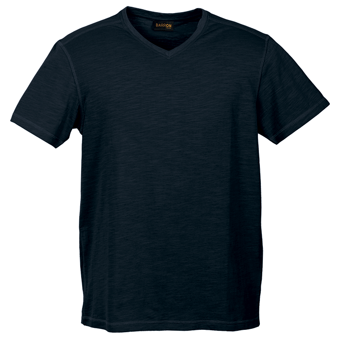 Mens Slub V Neck T-Shirt - T-Shirts