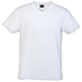 Mens Slub V Neck T-Shirt  White / XS / Last Buy - 