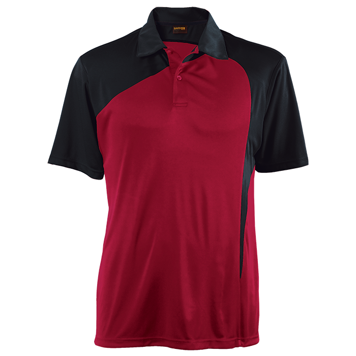 Mens Torpedo Golfer Red/Black / LAR / Regular - Golf Shirts