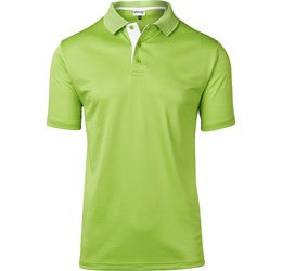 Mens Tournament Golf Shirt-2XL-Lime-L