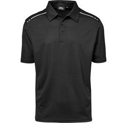 Mens Ultimate Golf Shirt-2XL-Black-BL